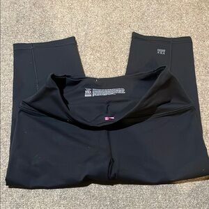 Victoria's Secret Sport Crop Black Leggings